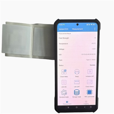 Etichetă de temperatură NFC